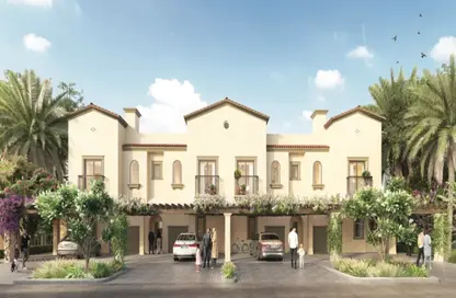 Townhouse - 2 Bedrooms - 3 Bathrooms for sale in Bloom Living - Zayed City (Khalifa City C) - Khalifa City - Abu Dhabi
