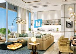 Living Room image for: Apartment - 2 bedrooms - 3 bathrooms for sale in Cavalli Casa Tower - Dubai Marina - Dubai, Image 1