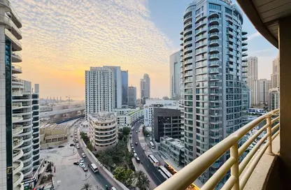 Apartment - 1 Bedroom - 2 Bathrooms for rent in Manchester Tower - Dubai Marina - Dubai