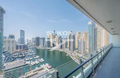 Apartment - 3 Bedrooms - 4 Bathrooms for sale in Silverene Tower A - Silverene - Dubai Marina - Dubai
