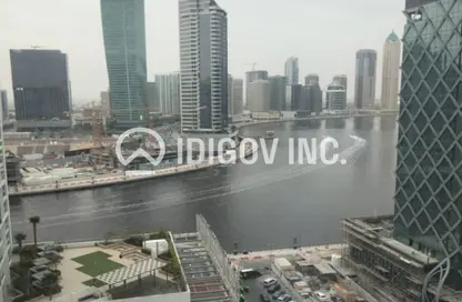 Office Space - Studio - 1 Bathroom for rent in Opal Tower - Business Bay - Dubai