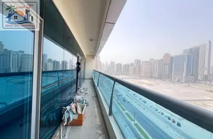 Apartment - 2 Bedrooms - 3 Bathrooms for rent in Al Ghanem Business Center - Al Majaz 3 - Al Majaz - Sharjah