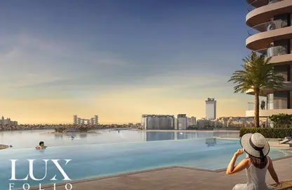 Apartment - 2 Bedrooms - 2 Bathrooms for sale in Seapoint - EMAAR Beachfront - Dubai Harbour - Dubai