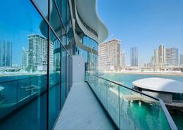 Balcony image for: Townhouse - 4 bedrooms - 6 bathrooms for rent in Water Front Tower A - Waterfront Residential Towers - Tourist Club Area - Abu Dhabi, Image 1