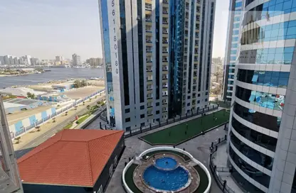 Outdoor Building image for: Apartment - 1 Bedroom - 2 Bathrooms for sale in Orient Tower 2 - Orient Towers - Al Bustan - Ajman, Image 1