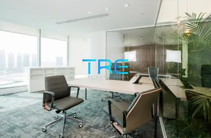 Office Space - Studio - 6 Bathrooms for rent in Addax port office tower - City Of Lights - Al Reem Island - Abu Dhabi