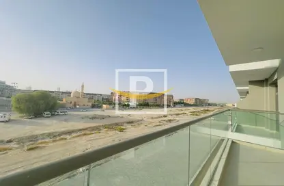 Apartment - 1 Bedroom - 2 Bathrooms for rent in Laya Heights - Dubai Studio City - Dubai