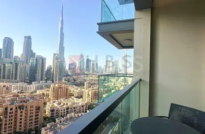 Apartment - 1 Bedroom - 2 Bathrooms for rent in Bellevue Tower 2 - Bellevue Towers - Downtown Dubai - Dubai