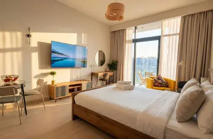 Apartment - Studio - 1 Bathroom for rent in Azizi Riviera 20 - AZIZI Riviera - Meydan One - Meydan - Dubai