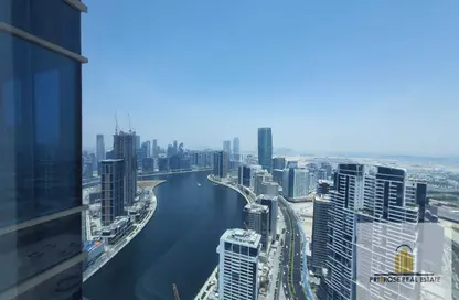 مكتب - استوديو - 1 حمام للايجار في برج تشرشل للأعمال - أبراج تشرشل - الخليج التجاري - دبي