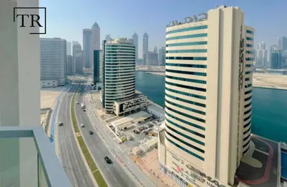 شقة - غرفة نوم - 2 حمامات للايجار في AG برج - الخليج التجاري - دبي شقة - غرفة نوم - 2 حمامات للايجار في AG برج - الخليج التجاري - دبي