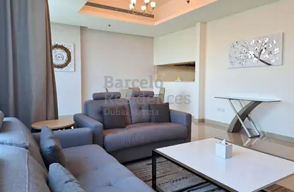 Apartment - 1 Bedroom - 2 Bathrooms for rent in Barcelo Residences - Dubai Marina - Dubai