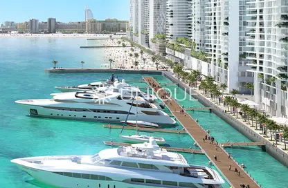 Water View image for: Apartment - 3 Bedrooms - 2 Bathrooms for sale in Seapoint - EMAAR Beachfront - Dubai Harbour - Dubai, Image 1