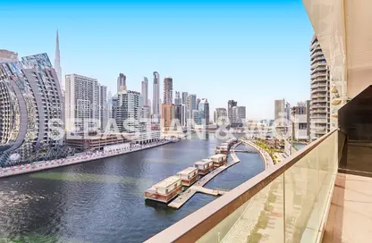 شقة - 2 غرف نوم - 3 حمامات للايجار في تراسات مراسي درايف - الخليج التجاري - دبي