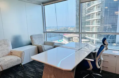 Office Space - Studio - 2 Bathrooms for rent in Concord Tower - Dubai Media City - Dubai
