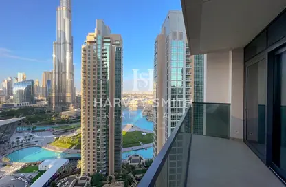 Balcony image for: Apartment - 3 Bedrooms - 4 Bathrooms for rent in Act Towers - Opera District - Downtown Dubai - Dubai, Image 1