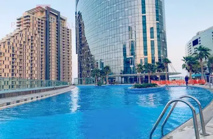 Apartment - 2 Bedrooms - 3 Bathrooms for rent in Sun Tower - Shams Abu Dhabi - Al Reem Island - Abu Dhabi