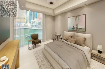 Apartment - 2 Bedrooms - 2 Bathrooms for sale in Ajman Creek Towers - Al Rashidiya 1 - Al Rashidiya - Ajman