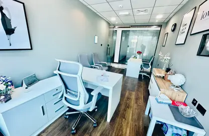 Business Centre - Studio - 1 Bathroom for rent in The Prime Tower - Business Bay - Dubai