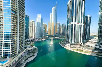 شقة - غرفة نوم - 2 حمامات للبيع في ليك سايد ريزيدنس - (JLT) مجمع A - أبراج بحيرة الجميرا - دبي