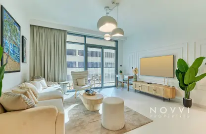 Apartment - 1 Bedroom - 1 Bathroom for sale in Marina Vista - EMAAR Beachfront - Dubai Harbour - Dubai