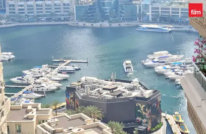 Apartment - 3 Bedrooms - 4 Bathrooms for rent in Al Mass Tower - Emaar 6 Towers - Dubai Marina - Dubai