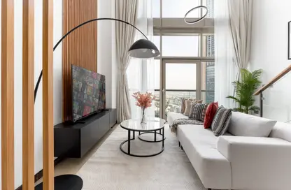 Duplex - 1 Bedroom - 2 Bathrooms for rent in Liberty House - DIFC - Dubai