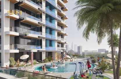 Pool image for: Apartment - 2 Bedrooms - 3 Bathrooms for sale in Samana Manhattan 2 - Jumeirah Village Circle - Dubai, Image 1