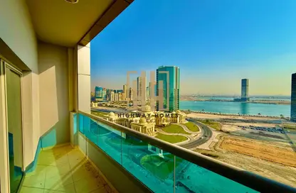 Apartment - 1 Bedroom - 2 Bathrooms for rent in Al Mamzar - Sharjah - Sharjah