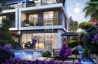 Townhouse - 4 Bedrooms - 4 Bathrooms for sale in Violet - Damac Hills 2 - Dubai