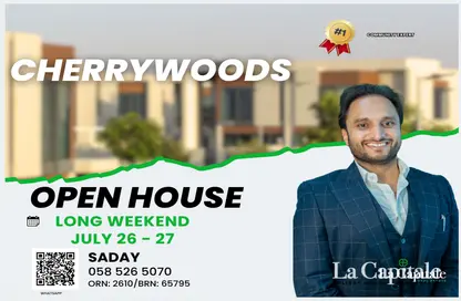 Townhouse - 4 Bedrooms - 3 Bathrooms for sale in Cherrywoods - Dubai Land - Dubai