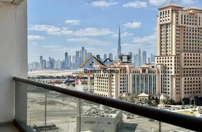 شقة - غرفة نوم - 2 حمامات للايجار في حديقة الوليد 1 - حديقة الوليد - الجداف - دبي