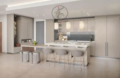 Kitchen image for: Apartment - 3 Bedrooms - 4 Bathrooms for sale in Arbor View - Arjan - Dubai, Image 1