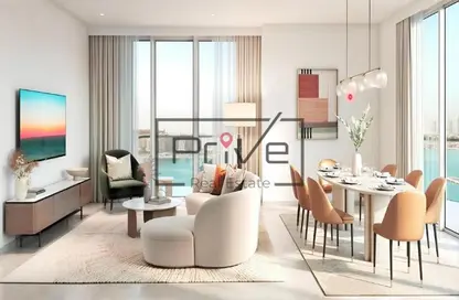 Apartment - 1 Bedroom - 1 Bathroom for sale in Beachgate by Address - EMAAR Beachfront - Dubai Harbour - Dubai