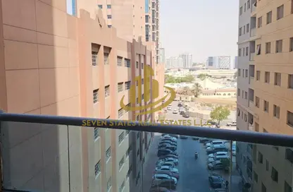 شقة - غرفة نوم - 2 حمامات للايجار في برج النعيمية 1 - أبراج النعيمية - النعيمية - عجمان