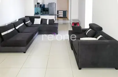 شقة - 3 غرف نوم - 4 حمامات للايجار في أوشن هايتس - دبي مارينا - دبي