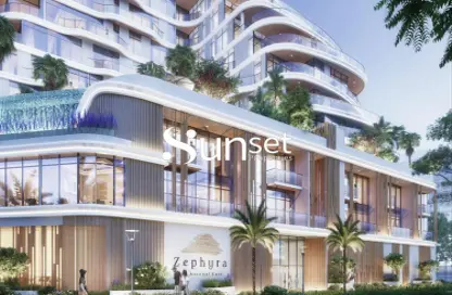 Apartment - 1 Bedroom - 2 Bathrooms for sale in Zephyra - Dubai Islands - Deira - Dubai