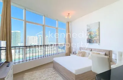 Apartment - Studio - 1 Bathroom for rent in Hydra Avenue Towers - City Of Lights - Al Reem Island - Abu Dhabi