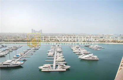 Water View image for: Apartment - 2 Bedrooms - 3 Bathrooms for sale in Emerald - Tiara Residences - Palm Jumeirah - Dubai, Image 1