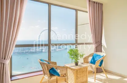 Apartment - 2 Bedrooms - 3 Bathrooms for rent in Rimal 3 - Rimal - Jumeirah Beach Residence - Dubai