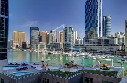 Apartment - 3 Bedrooms - 4 Bathrooms for sale in Marina Wharf 1 - Marina Wharf - Dubai Marina - Dubai
