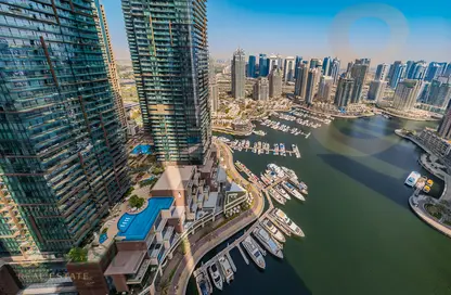 Apartment - 2 Bedrooms - 3 Bathrooms for rent in Damac Heights - Dubai Marina - Dubai