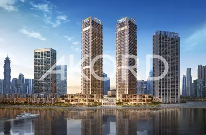 Apartment - 1 Bedroom - 1 Bathroom for sale in Peninsula Four - Peninsula - Business Bay - Dubai
