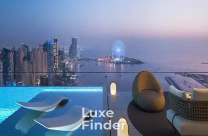 Apartment - 3 Bedrooms - 4 Bathrooms for sale in W Residences Dubai Harbour - Dubai Harbour - Dubai