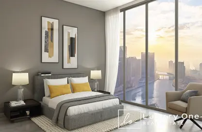 Apartment - 1 Bedroom - 1 Bathroom for sale in Peninsula One - Peninsula - Business Bay - Dubai