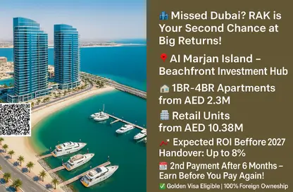 Apartment - 2 Bedrooms - 3 Bathrooms for sale in Al Marjan Island - Ras Al Khaimah
