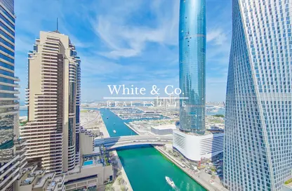 Apartment - 3 Bedrooms - 4 Bathrooms for sale in Iris Blue - Dubai Marina - Dubai
