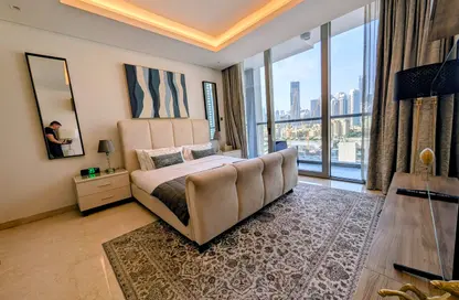 شقة - 2 غرف نوم - 2 حمامات للبيع في الاسترليني الغربية - الاسترليني - الخليج التجاري - دبي