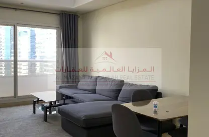 Apartment - 1 Bedroom - 2 Bathrooms for rent in Al Waha Residence - Al Khan - Sharjah