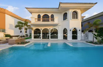 Villa - 5 Bedrooms - 6 Bathrooms for sale in Garden Homes Frond L - Garden Homes - Palm Jumeirah - Dubai